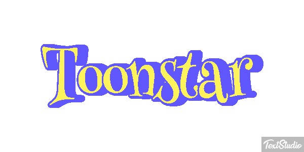 Toonstar Efeito do texto