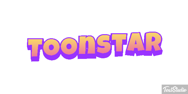 Toonstar Efeito do texto