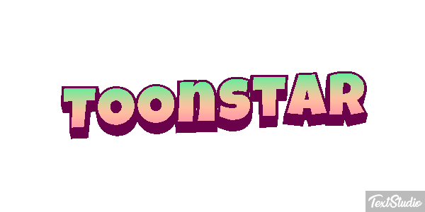 Toonstar Efeito do texto