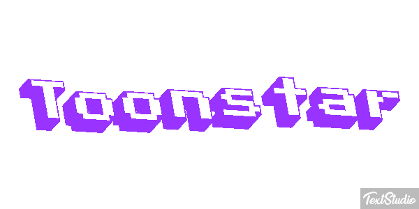 Toonstar Efeito do texto