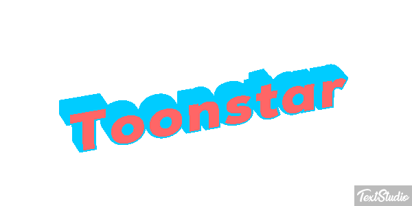 Toonstar Efeito do texto