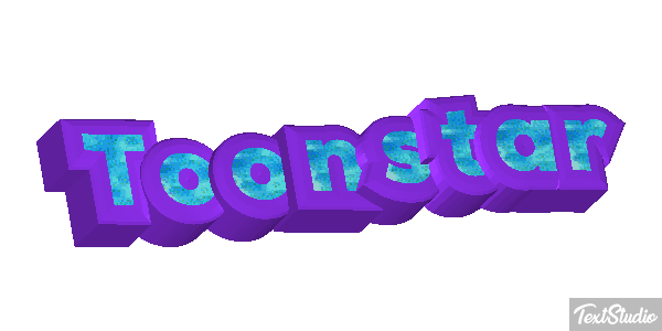 Toonstar Efeito do texto