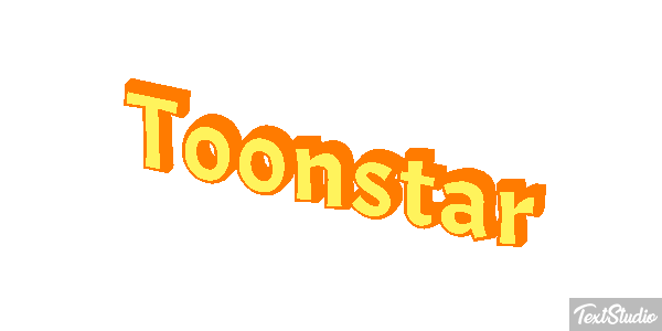 Toonstar Efeito do texto
