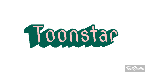 Toonstar Efeito do texto