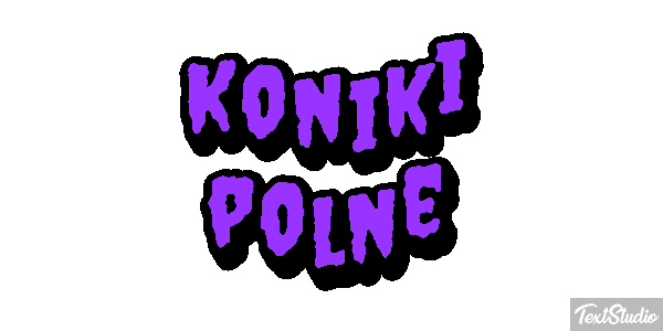 Koniki polne Efekt tekstowy