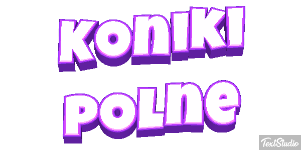 Koniki polne Efekt tekstowy