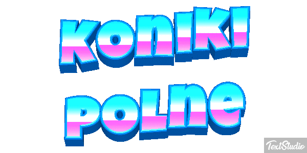 Koniki polne Efekt tekstowy