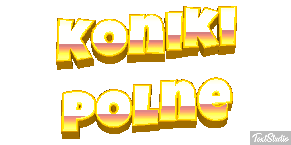 Koniki polne Efekt tekstowy