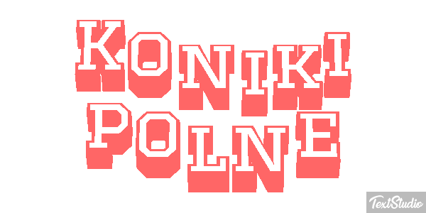 Koniki polne Efekt tekstowy