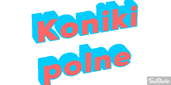 Koniki polne Efekt tekstowy