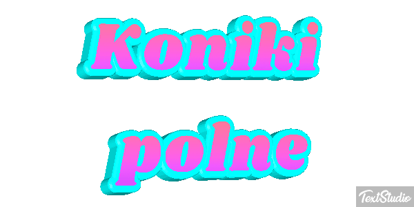 Koniki polne Efekt tekstowy