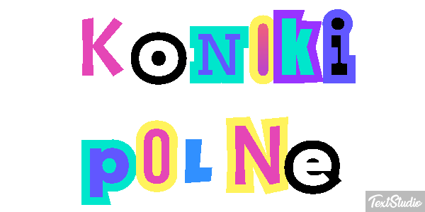 Koniki polne Efekt tekstowy