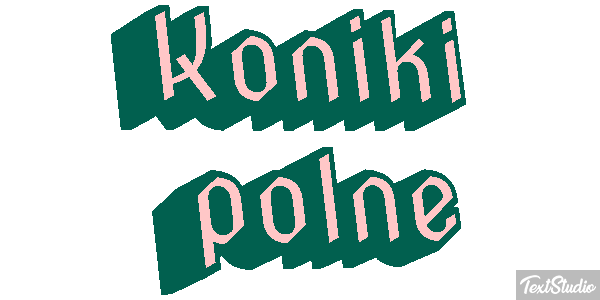 Koniki polne Efekt tekstowy