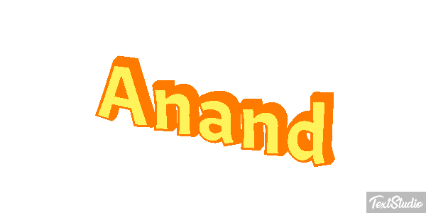 Anand Text effect