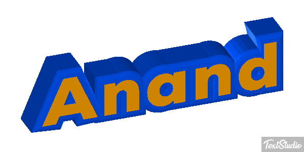 Anand Text effect