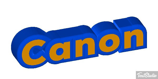 Canon Text effect