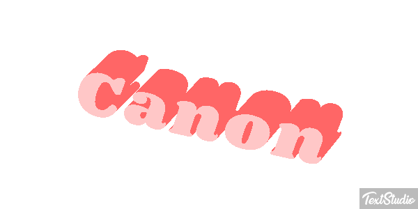 Canon Text effect