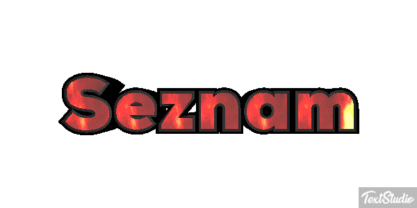 Seznam Текстовый эффект