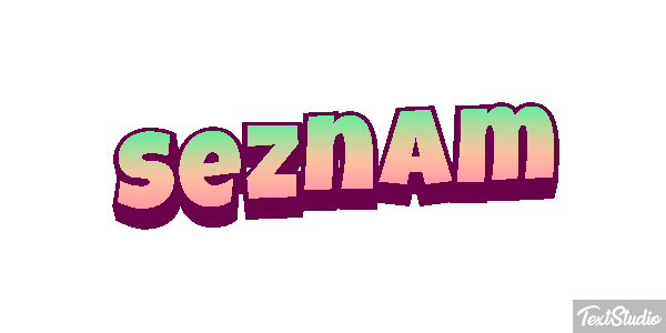 Seznam Текстовый эффект