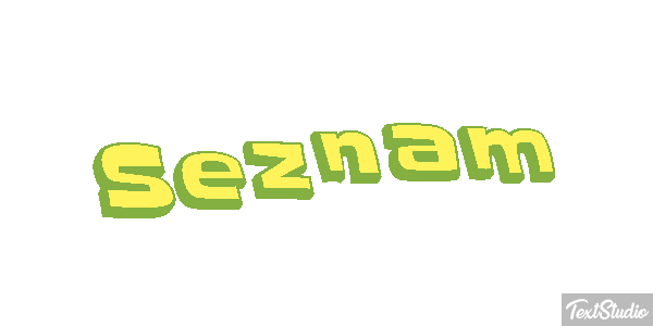 Seznam Текстовый эффект