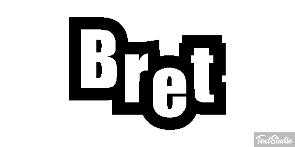 Bret Texteffekt