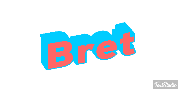 Bret Texteffekt