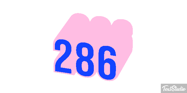 286 Effet de texte