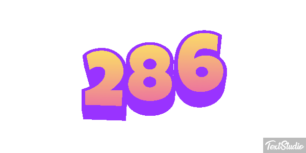 286 Effet de texte