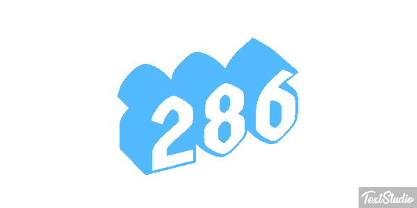 286 Effet de texte