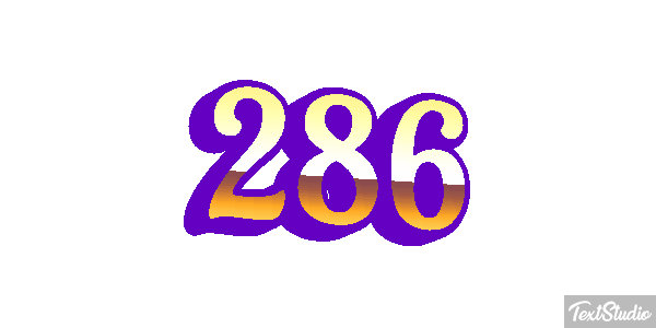 286 Effet de texte