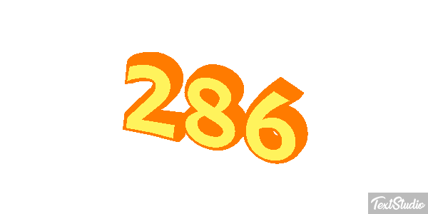 286 Effet de texte