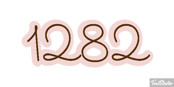 1282 Text effect