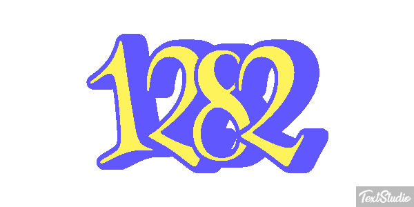1282 Text effect