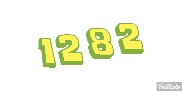 1282 Text effect