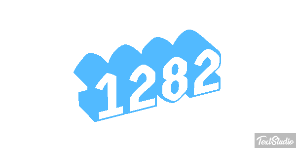 1282 Text effect