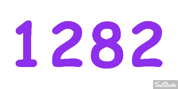 1282 Text effect