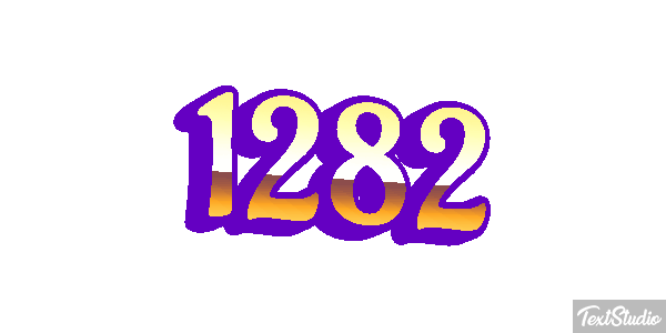 1282 Text effect