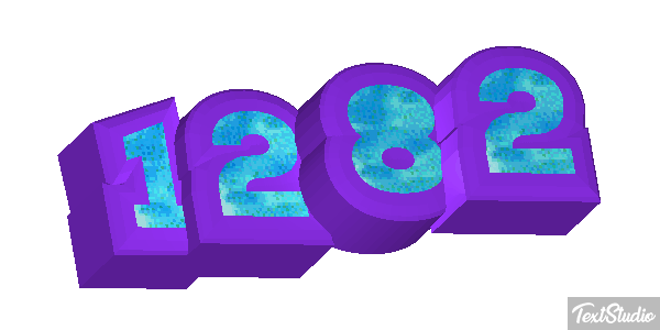 1282 Text effect