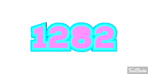 1282 Text effect