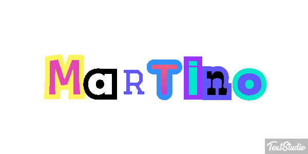 Martino Effetto testo