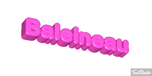 Baleineau Effet de texte