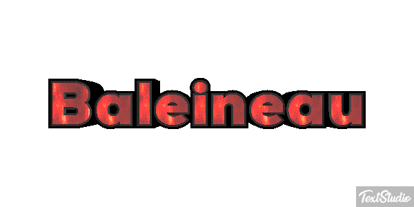 Baleineau Effet de texte
