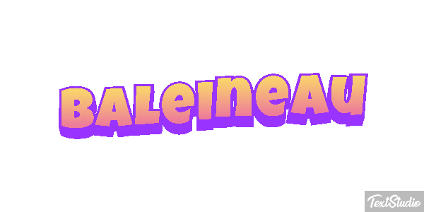 Baleineau Effet de texte