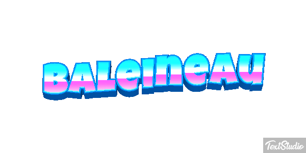 Baleineau Effet de texte