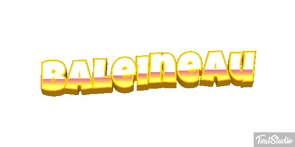 Baleineau Effet de texte