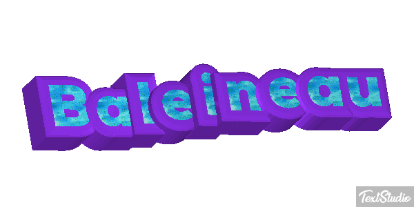 Baleineau Effet de texte