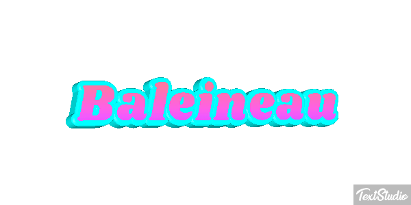 Baleineau Effet de texte