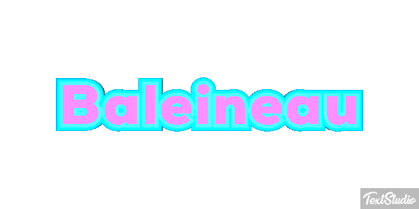 Baleineau Effet de texte