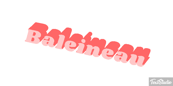 Baleineau Effet de texte