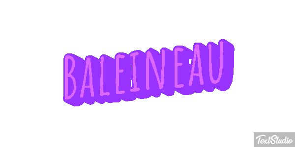 Baleineau Effet de texte